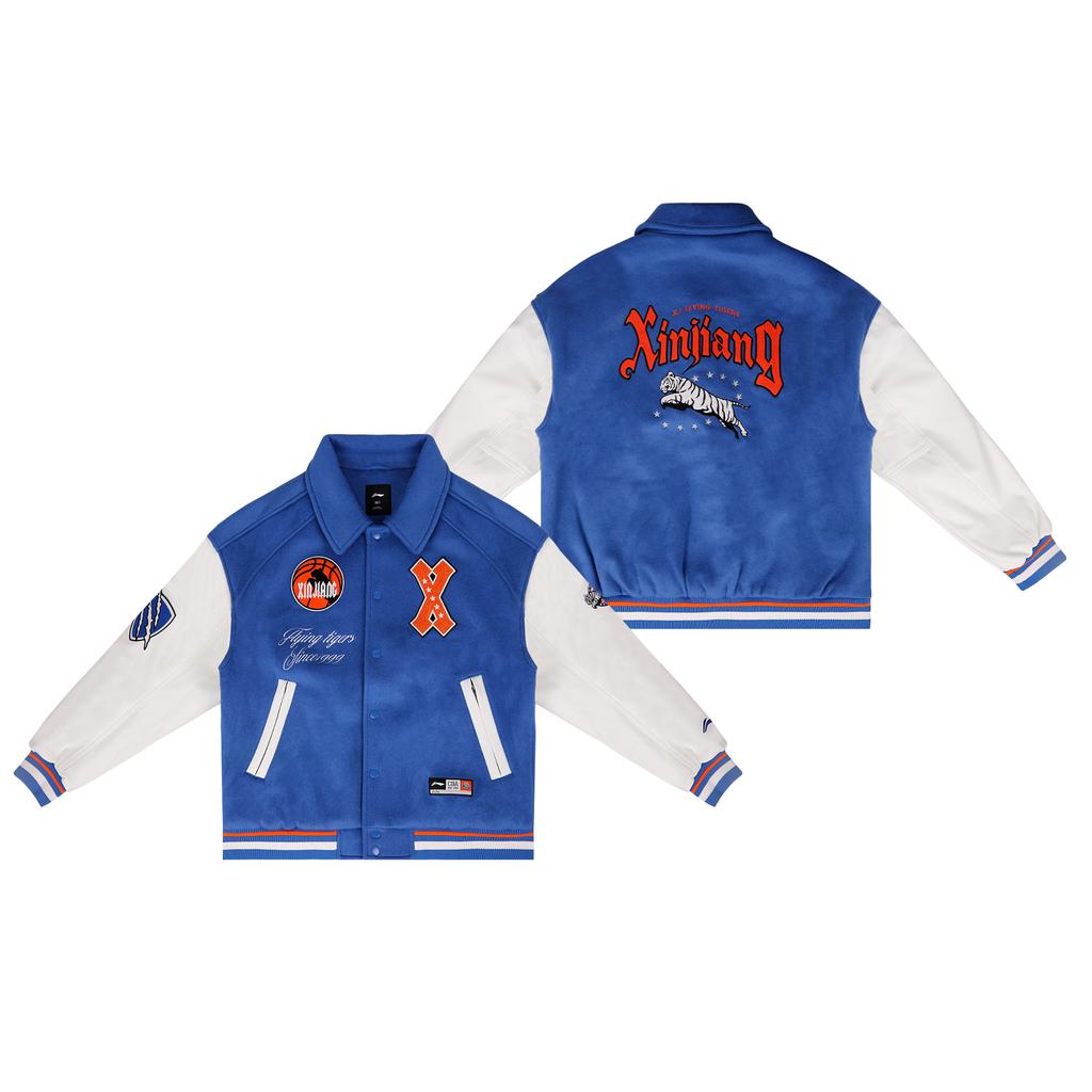 Li Ning Cotton Jacket Unisex Blue AJMV415-1