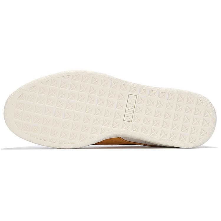 Puma Suede Classic 21 Ivory Glow Amarelo Mineral Tênis Unissex Branco Azul-Névoa 374915-25