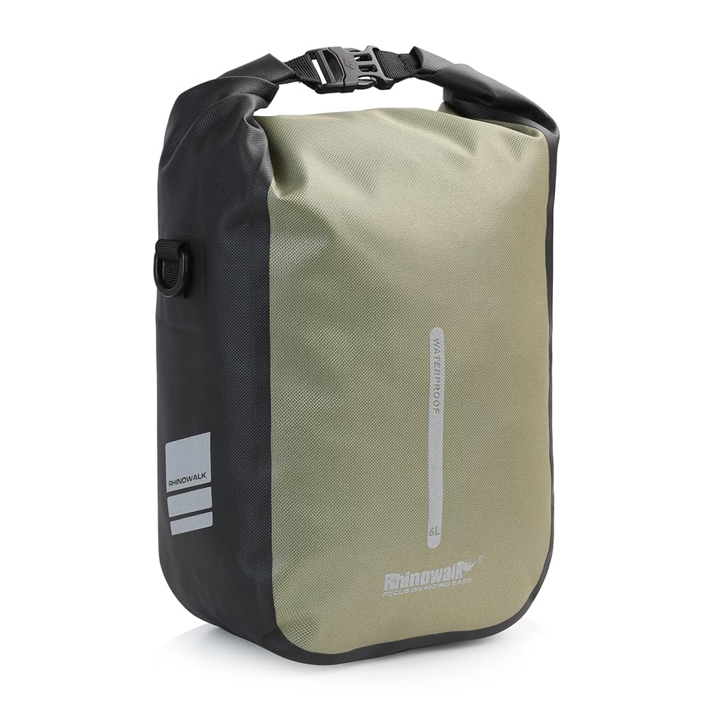 Велосипедная сумка Fangzi с быстрой фиксацией, водонепроницаемая, для велоспорта, передняя сумка на велосипед, 6 л