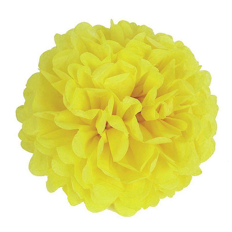 9pcs 8 10 Tissue Paper Pom Poms Ball Wedding Birthday Party Baby Decor Room