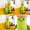 Green Avocado Plush Toy Delightful Expression Soft Cotton Material