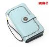 Vintage RFID Retro Genuine Leather Women's Long Clutch Wallet