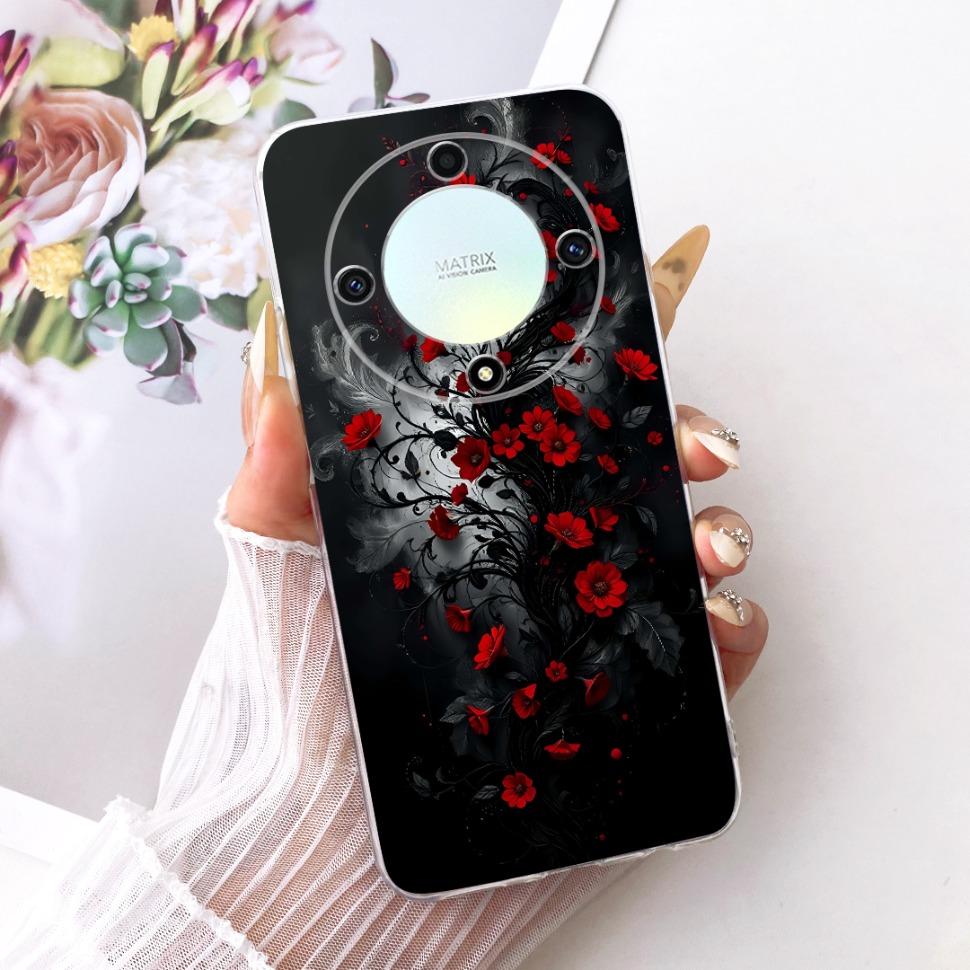 For Honor X9a 5G Case Magic 5 Lite Cover Dragon Cartoon Soft Silicone Phone Cases For Honor Magic5 Lite HonorX9a X 9a Bumper