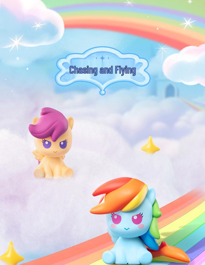 Playful Ponyville: Pinkie Pie Doll - Magic Bottle Blind Box Edition.