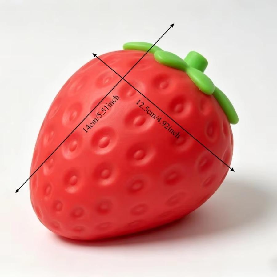 Super Jumbo Aardbeien Squishy Speelgoed Langzaam Rijzend Gesimuleerde Aardbei Antistress Anti-Angst Fidget Speelgoed Voor Volwassenen Vrienden Cadeaus