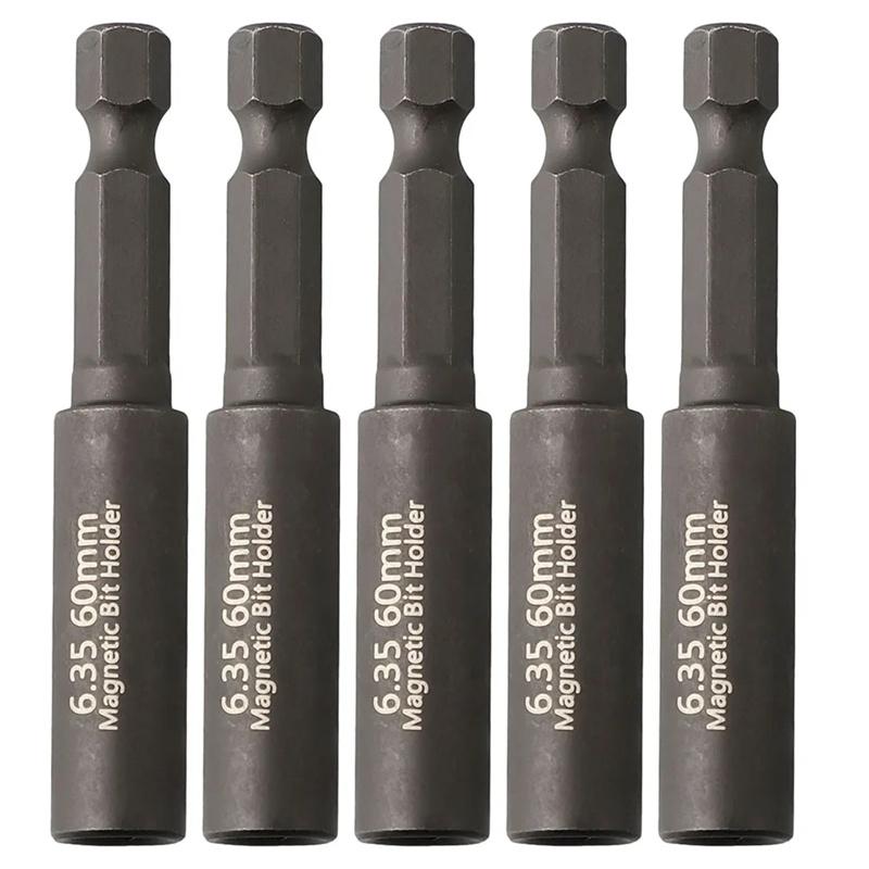 2/5 Stück magnetischer Verlängerungsschraubendreher Bohrer Sechskantschaft Bohrer-Set geeignet für Bohrmaschine und Handschraubendreher