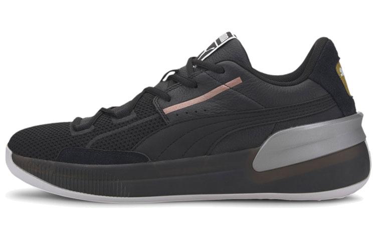 Puma Clyde Hardwood  Metallic Black  42.5