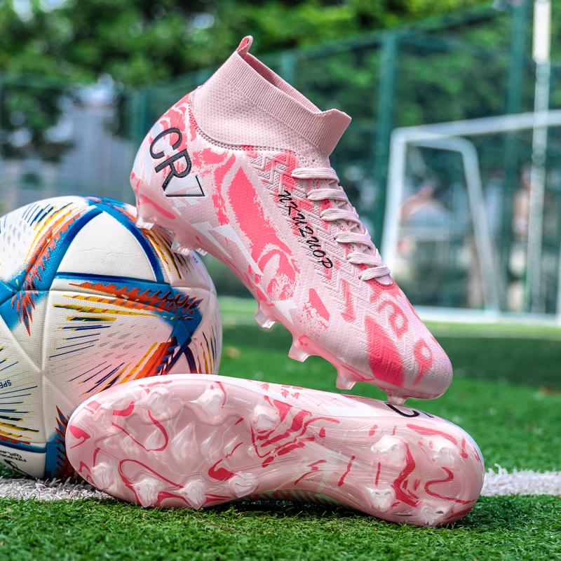 Men Soccer Shoes Comfortable Training Adult Anti Slip Social Football Sneakers Wear-resistant Grass Sports Football Boots Man