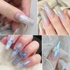 Chrome Nail Powder Metallic Mirrored Effect Pigment Iridescence Auroras Glitter Dust Kit for Gel Polish Nail Art Decoration