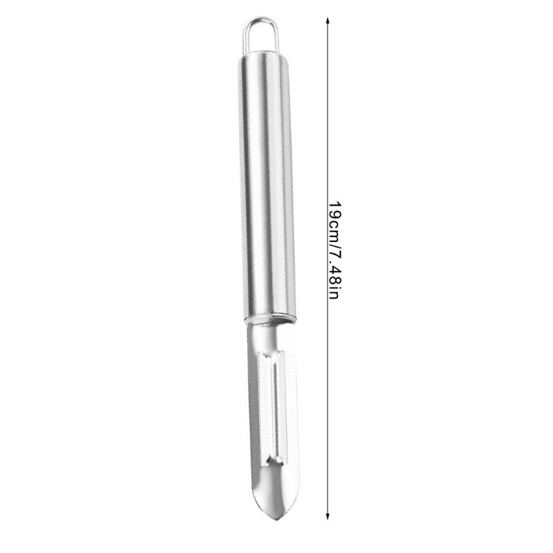 Stainless Steel Kitchen Peeler For Potatoes Vegetables Efficient Ergonomic Grip Peeling Device Kitchen Utensil