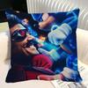 SSonic The HHedgehog Pillow Case Square Pillow Bedroom Sofa Leisure Comfort Cushion Car Home Decoration