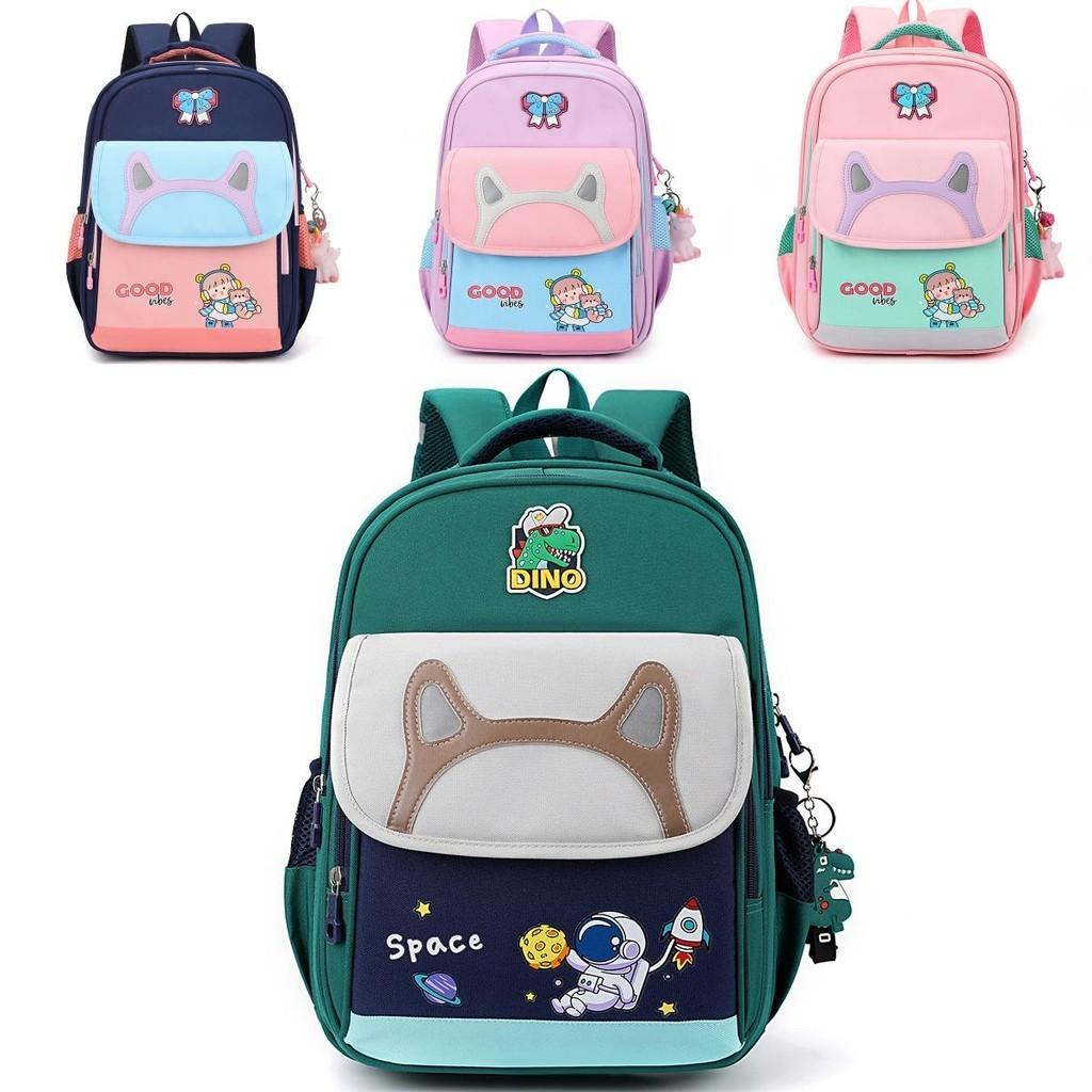 Cute And Durable School Bag For Kids Gender Neutral Lightweight Oxford Cloth Backpack