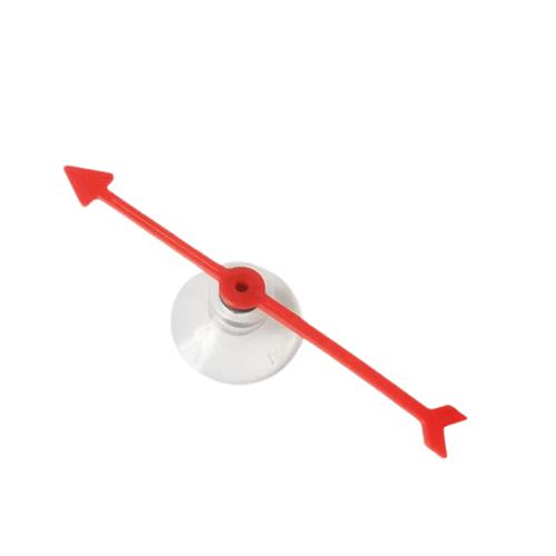 1PC 10cm Games Spinner Plastic Material Arrow Spinners Suction Cup Board Arrow Playthings ideal for Kids DO IT YOURSELF Board Games Children
