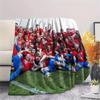 FC Heidenheim, vzorovaná flanelová deka, Vysoká kvalita, Pohodlná pro všechna roční období, Domácí dekorace, Teplo a pohodlí, Ideální pro dárky.