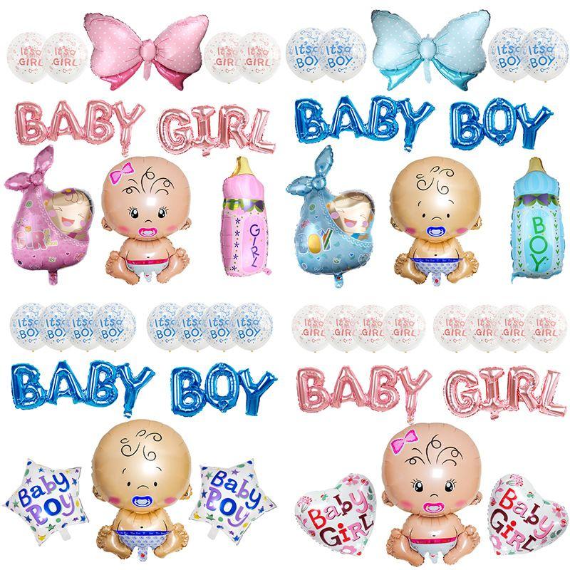Set Palloncini Foil a Forma di Ciuccio per Bambino Decorazioni Festa di Compleanno Baby Shower