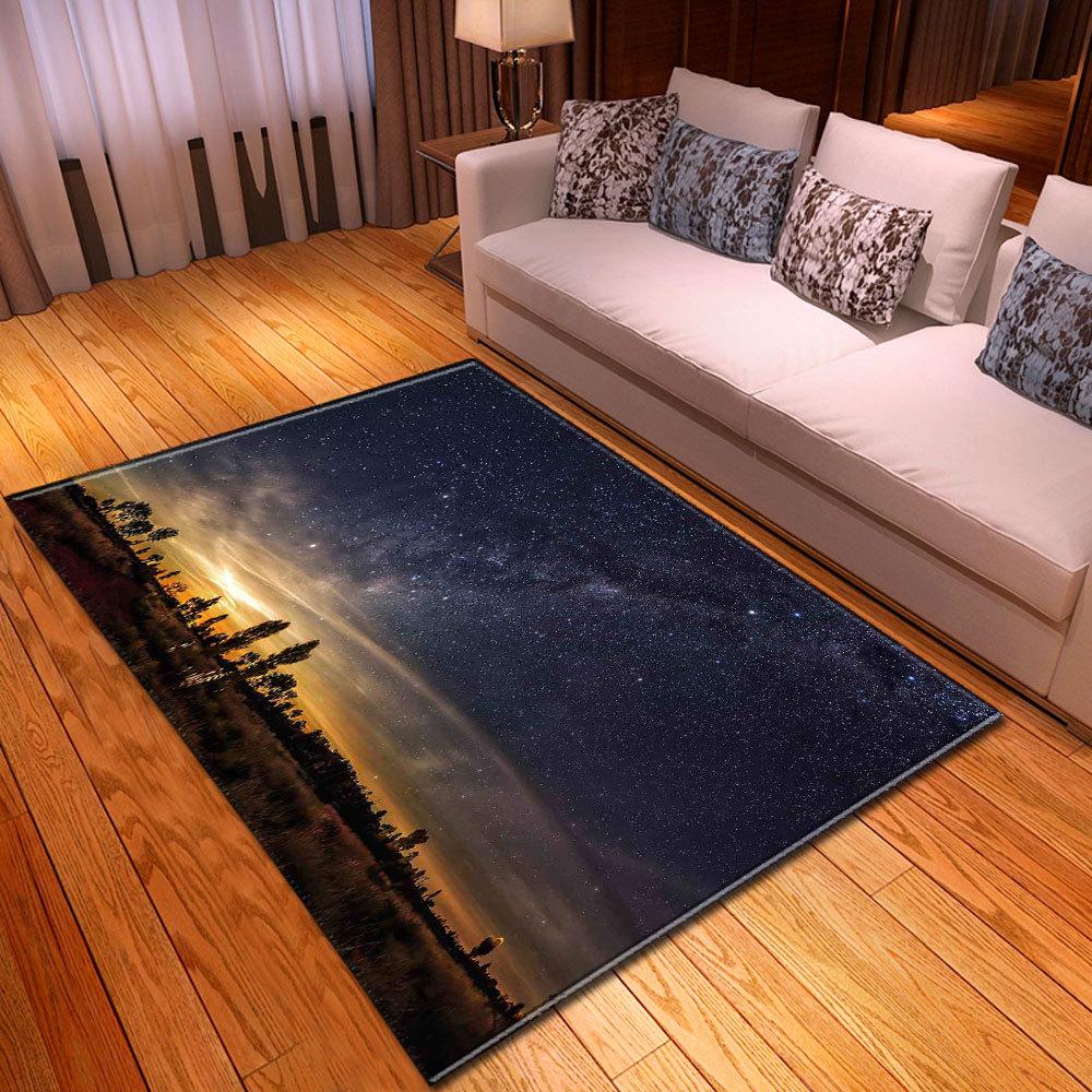 Simple Starry Sky Living Room Carpet Bedroom Dining Room Floor Mat
