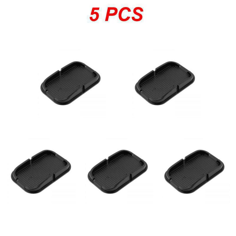 1~10 Pièces Tapis en Silicone Antidérapant Anti-Dérapant Tableau de Bord de Voiture Non Anti-Dérapant Coussin Adhérent Support Téléphone Portable GPS Voiture