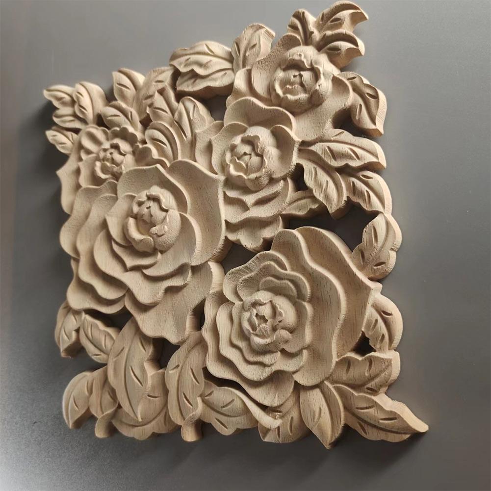 20x20cm Wood Carving Good Workmanship Polishing Technology