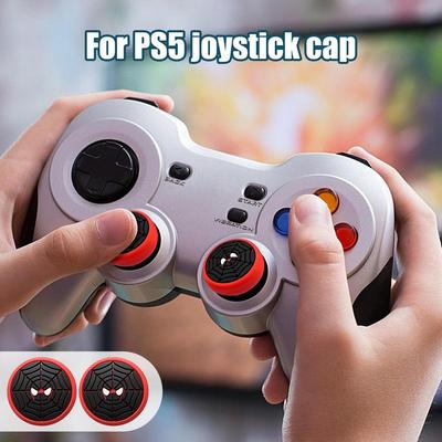 Daumenstick-Griff Rutschfeste Joystick-Abdeckung Ersatz-Daumenstick-Griff S für PS5 PS4 Switch Pro Silikonabdeckung 4 Stück