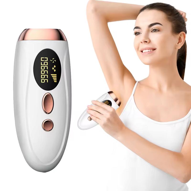 Portable LCD Display Electric Epilator Machine Flashes IPL Hair Removal Professional and Household Use