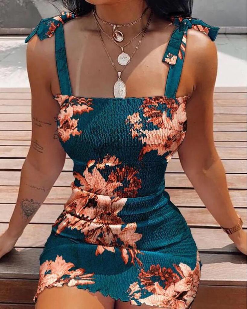 2024 Sommer Sling One-Shoulder Tube Top Kleid