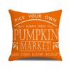 Autumn Harvest Pumpkin Pillow Cover Farmhouse Atmosphere Decoration Thanksgiving Cushion Maple Leaf Print Home Sofa Cushion