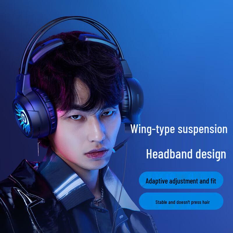 HP 7.1 Surround Sound RGB Wired Gaming Headset