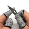 Finger Cots Cut Resistant Protector Breathable Finger Sleeves Thumb Protector Fingertips Protective for Work 10PCS
