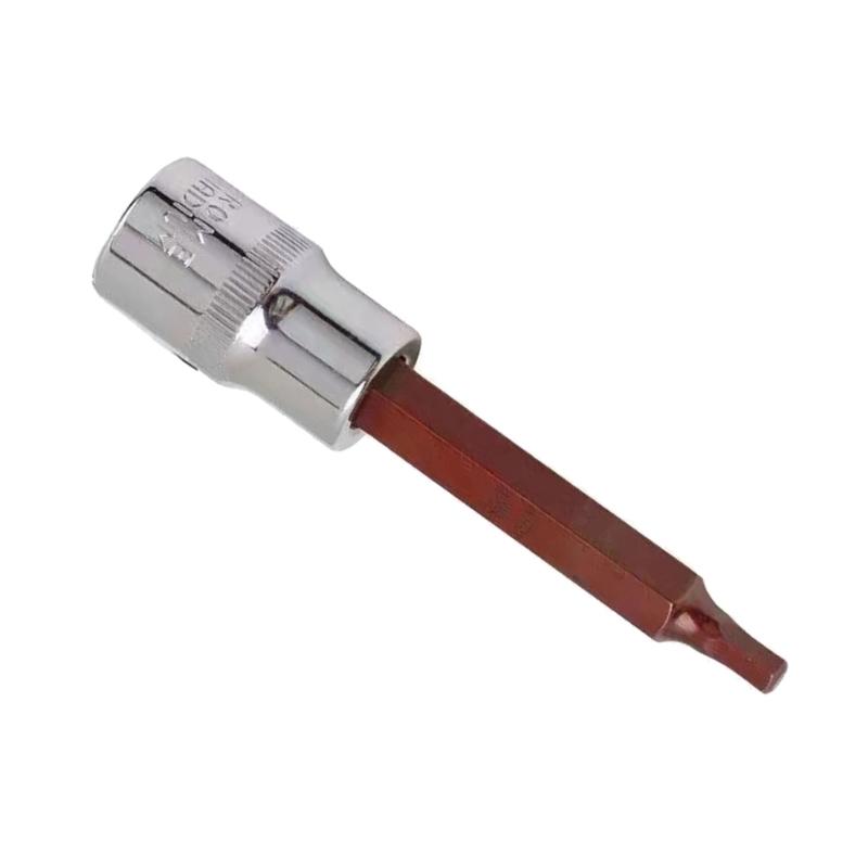

Industrial Grade 12.5mm Interface Socket Bit Mirror Finish Anti Corrosion Knurled Grip for Heavy Load Applications
