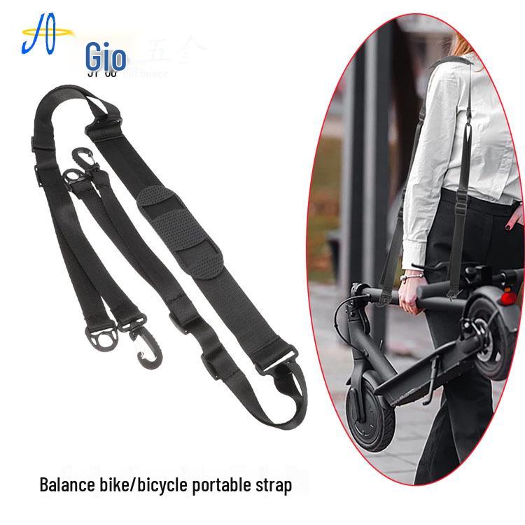 Multifunctional Children s Bike Shoulder Strap – Portable Push and Bind for Strollers and Bikes None чёрный