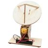 Wooden Electric Radar Detector Model Kids Science Toy Technology Physics Bricks Kit Learning Educational Toys for Children