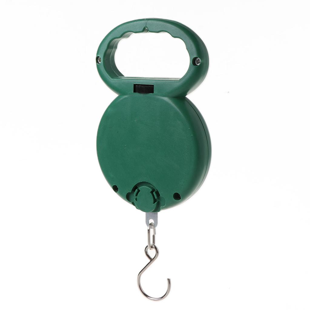 Portable 10kg Fishing Weighing Scale Multi-Purpose Fishing Kitchen & Luggage Hanging Scales Lightweight Scale Durable