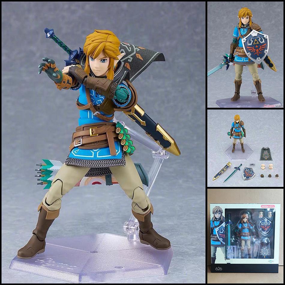 

Легенда о Зельде Слезы Королевства Фигурка Действия Figma 626 Фигурки Линка Дыхание Дикой Природы Аниме Фигурка Коллекционная Модель Подарок with box
