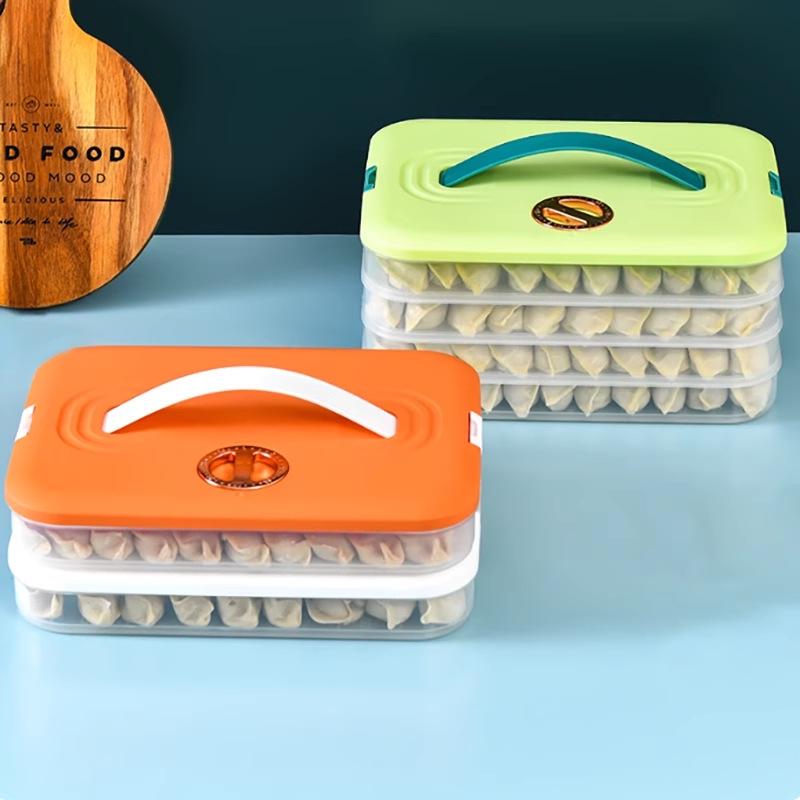 

Многоярусный контейнер для заморозки вонтонов и пельменей – Пищевая герметизация для свежести