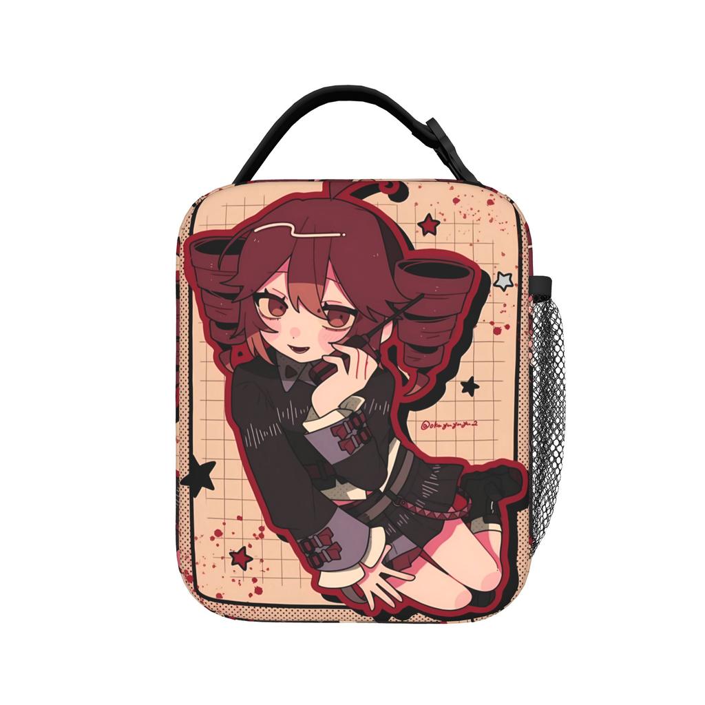 Lunch Bag Kasane Teto Magician Manga Outdoor Picnic Lunch Box For Child Fashion Portable Print Thermal Lunch Bags