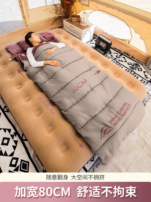 Beishanlang Winter Fleece-Lined Sleeping Bag