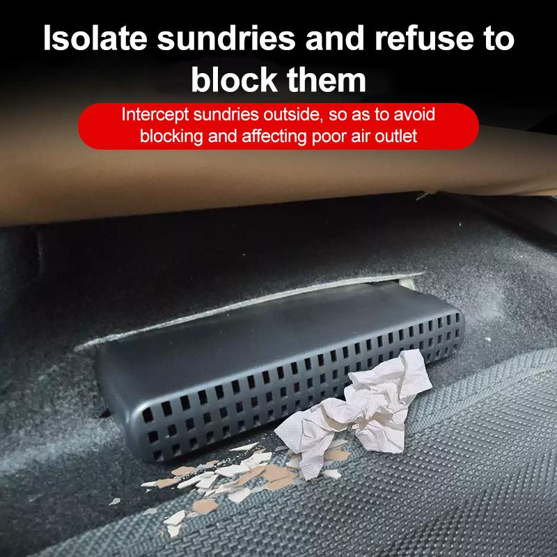 Luftauslassabdeckungen für Lexus RX 350 500h 450h+ 2025~2025 Auto unter Rücksitz Belüftung Klimaanlage Lüftungsschlitz Schutz Zubehör