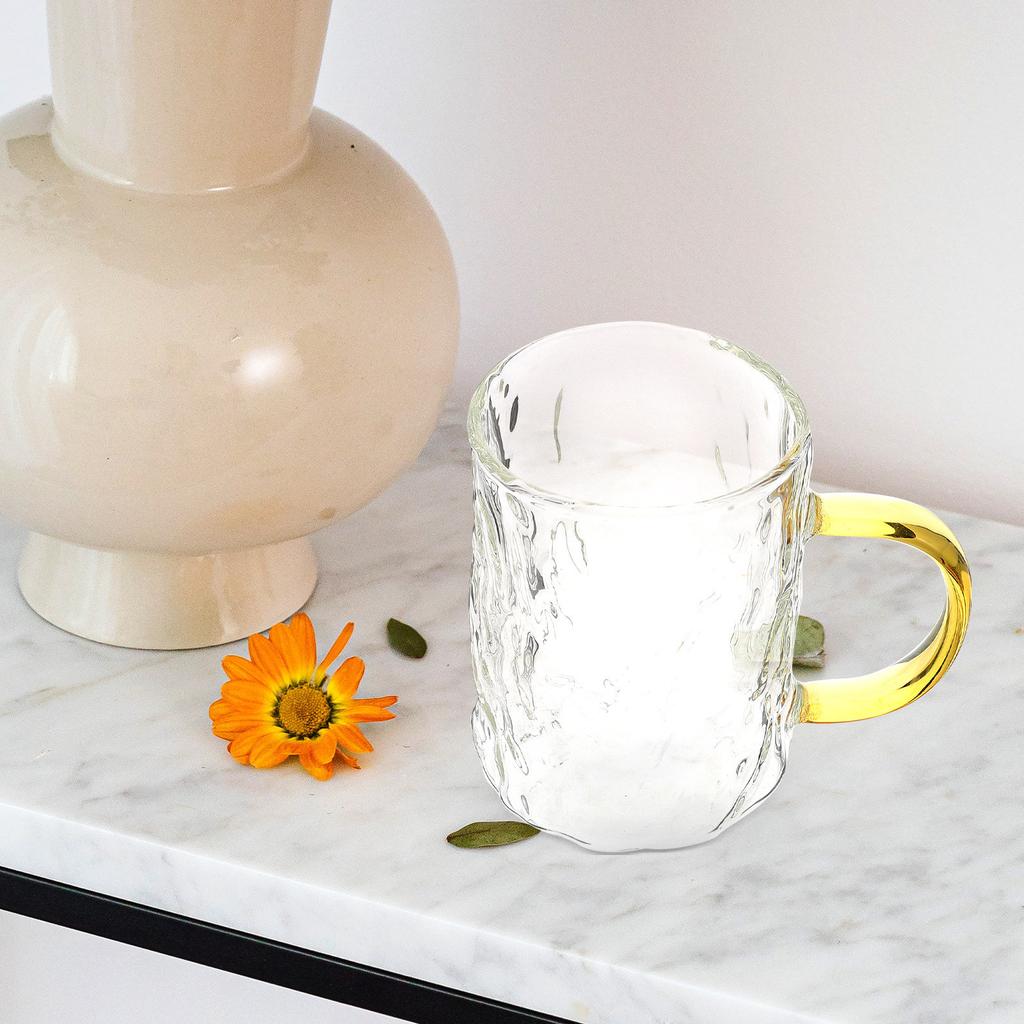 High-Grade Handle Heat-Resistant Explosion-Proof Coffee Mug Daily Use Household Drink Cup Convenient Water Mug Multi-Function