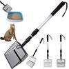 Sifting Shovel for Chicken Coop Stretchable Chicken Coop Cleaning Tools Poop Shovel for Chicken Coop Goat Stall Stable Cat