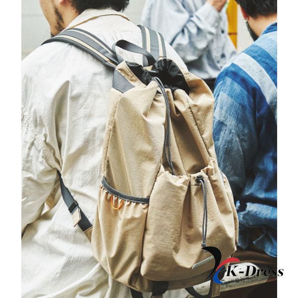 RAWROW String Rucksack Beige Daily Unisex Travel Backpack for Students, Laptop Bag for Professionals
