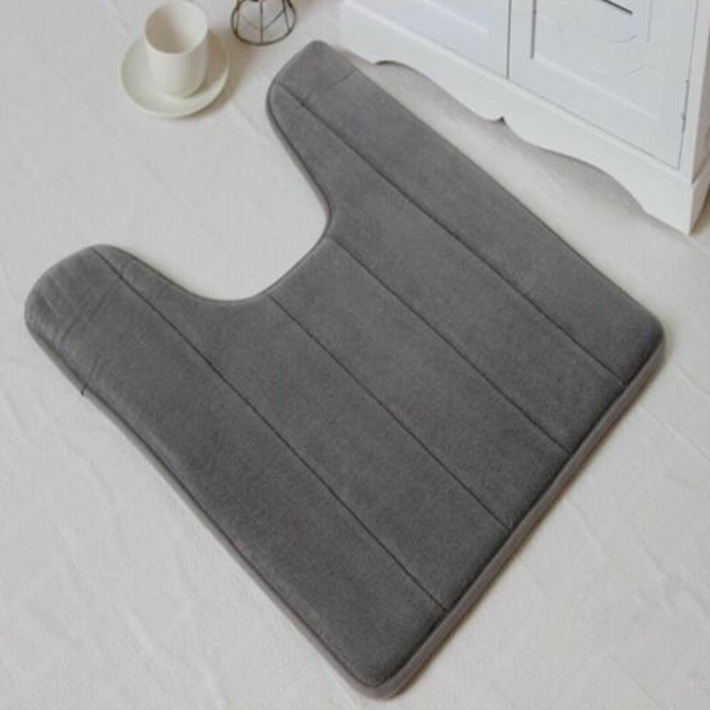 Langlebige Toilettenbodenmatte für Badezimmer, farbecht und feuchtigkeitsabsorbierend