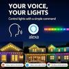 Smart Bluetooth Neon Strip Outdoor Wall Light - Color-Changing PVC Atmosphere Lighting
