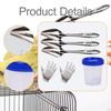 Bird Feeder Spoon Hand Tool Accessory, Portable Metal, Sturdy Professional, Practical Premium