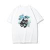 Voice Call Black Cat Graphic Printed T Shirt Summer Women Casual Short Sleeves T-Shirt High Street Female O-Neck Streetwear Tees