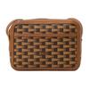 Bally Pennant Classic Logo Pattern Adjustable Shoulder Strap Crossbody Bag Men Bags Caramel-Brown 6305012