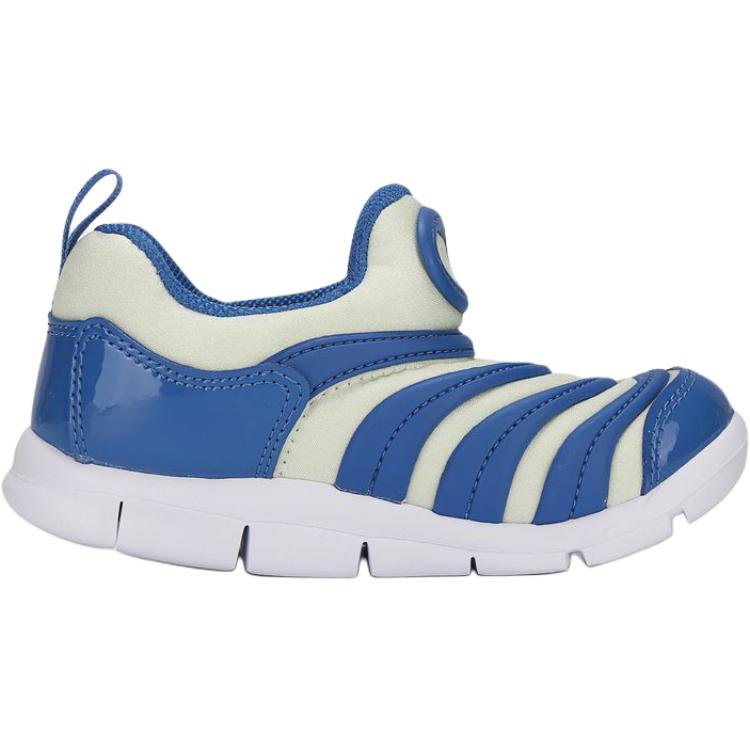 Nike Dynamo Free Comfortable Soft Low-Top Walking Shoes Baby sneaker White Blue 343938-448