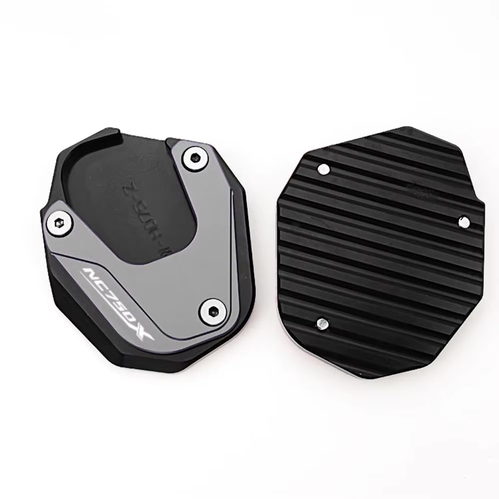 FOR 2025 NC750X NC 750X NC750 X 2021-2025 Motorcycle Stand Side Stand Extension Pad Amplifier Board Nc750x Nc 750x (Black)
