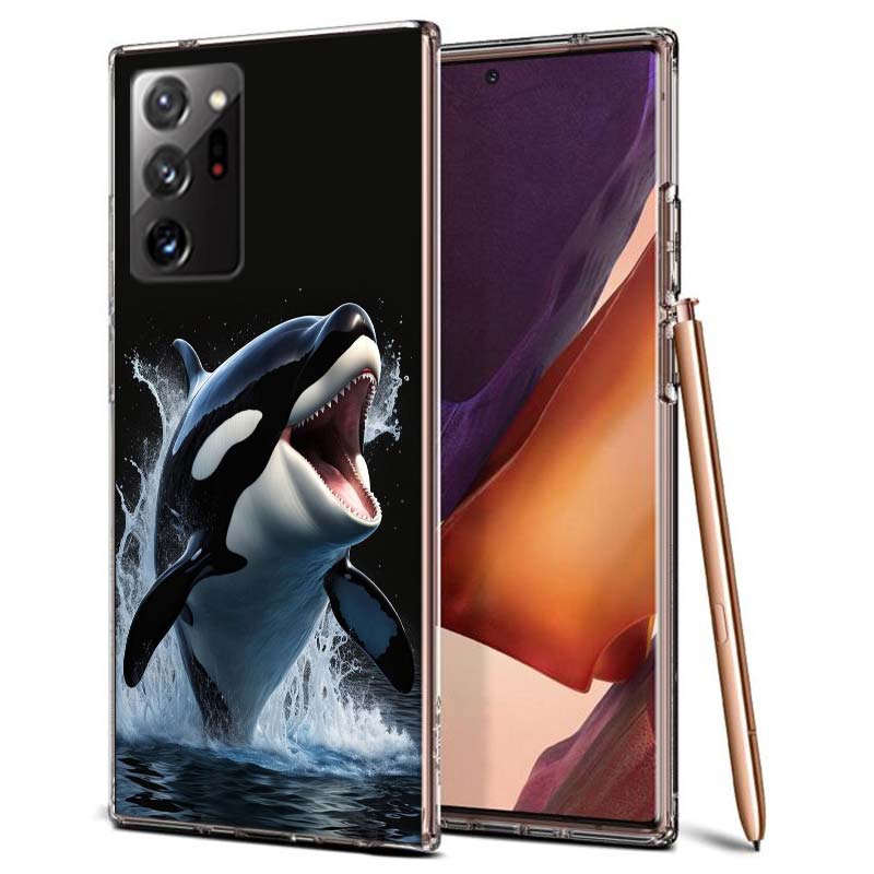 Facts About Killer Whales Phone Case for Samsung A55 A35 A25 A15 A07 A05S A16 A17 A26 A36 A37 A56 A57 Galaxy Note 20 10 A50S A71