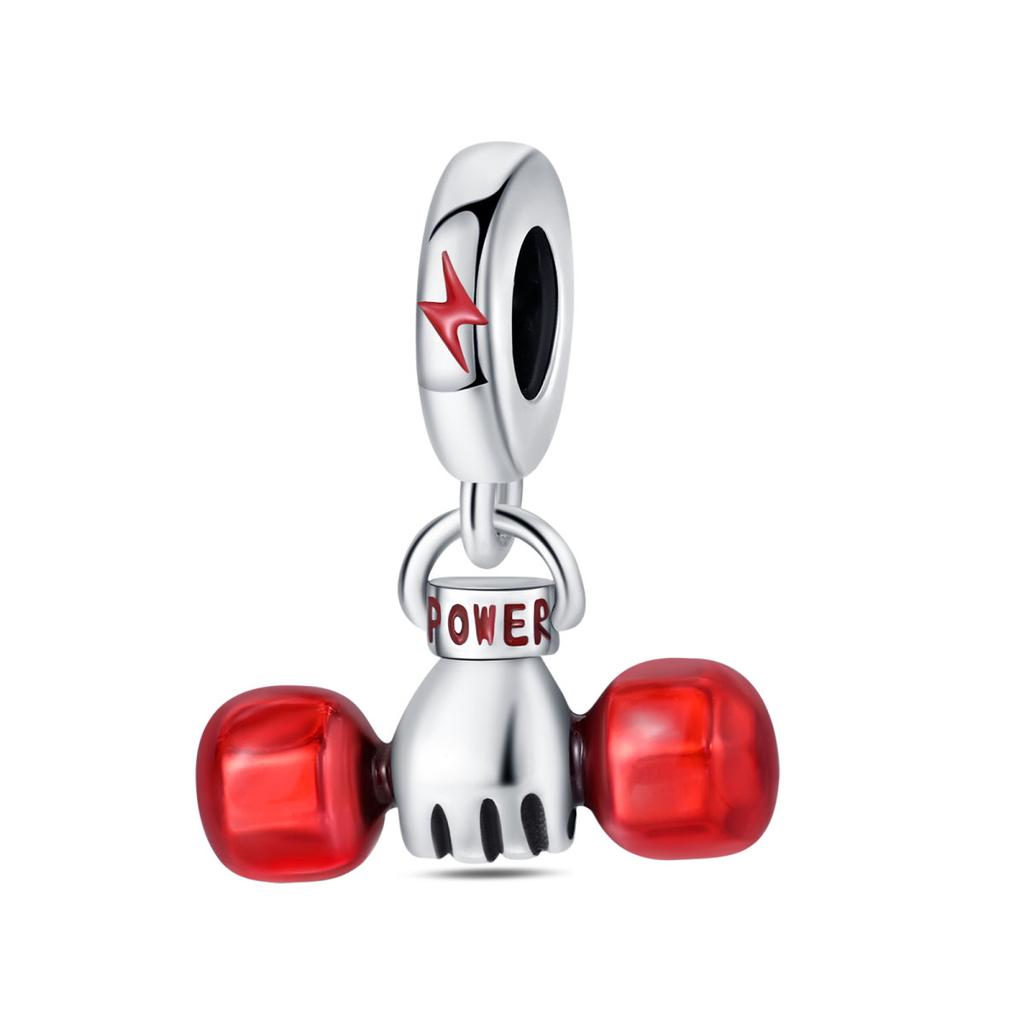 Charms Copper Sports Fitness Theme Collection Pendant 3Mm Original Bracelet Necklace Women Luxury Diy Exquisite Jewelry Gift