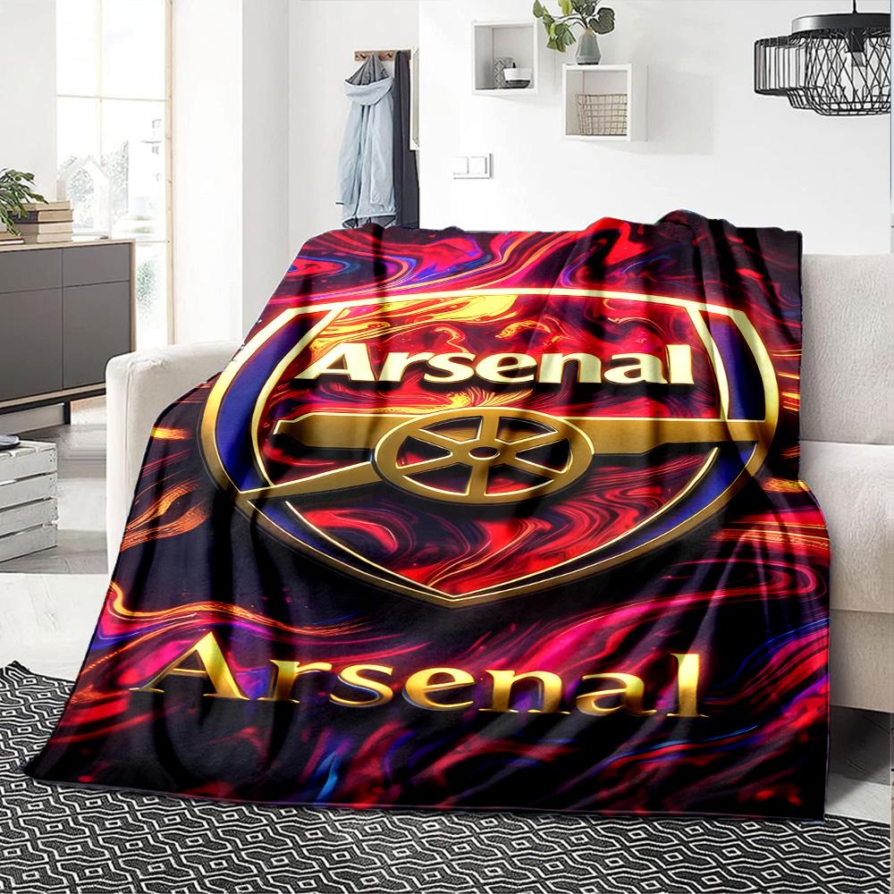 Arsenal Blanket Soft & Cozy Suitable for Sofa Office Chair Chair for All Occasions Modern Style Birthday Christmas Gift Blanket